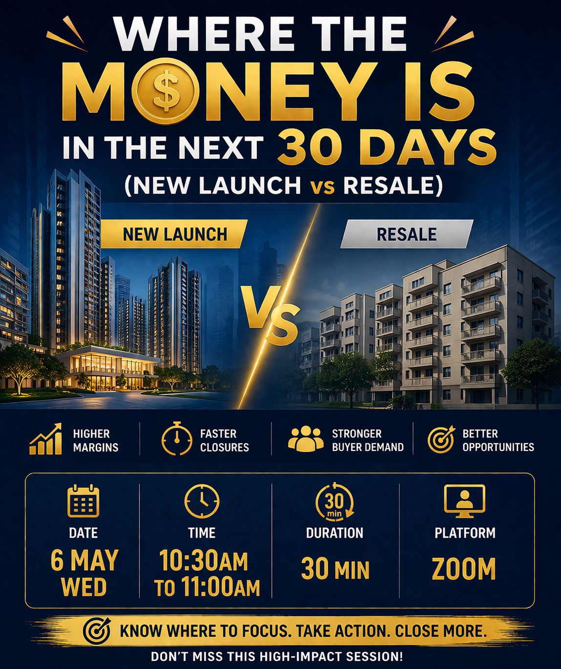 Where the Money Is in the Next 30 Days (New Launch vs Resale)